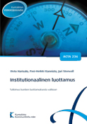 Institutionaalinen luottamus. Acta nro 236