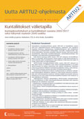 Kuntaliitokset välietapilla. ARTTU2-tutkimusohjelman julkaisu nro 6/2018