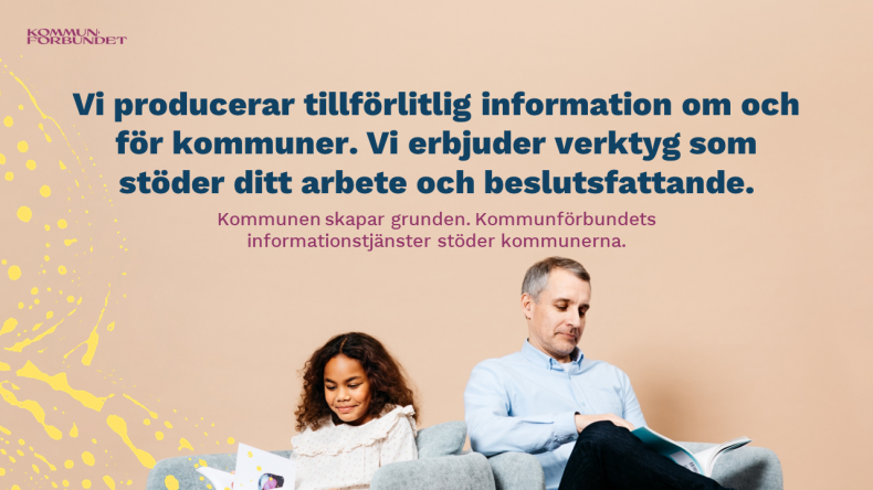 Vi producerar tillförlitlig information om och för kommuner. Vi erbjuder verktyg som stöder ditt arbete och beslutsfattande.